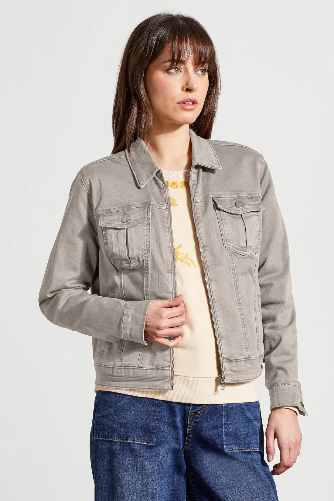 Zip Front Jacket