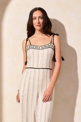 Embroidered Jumpsuit
