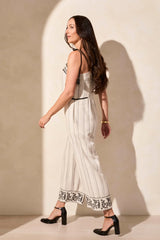 Embroidered Jumpsuit