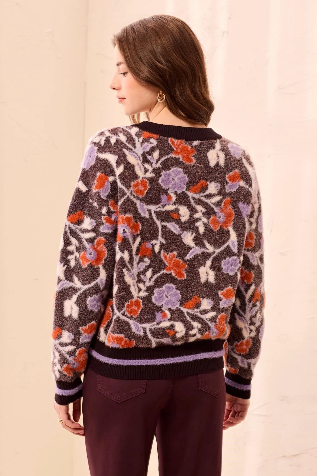Eyelash Crew Neck Sweater