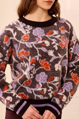 Eyelash Crew Neck Sweater