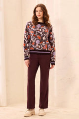 Eyelash Crew Neck Sweater
