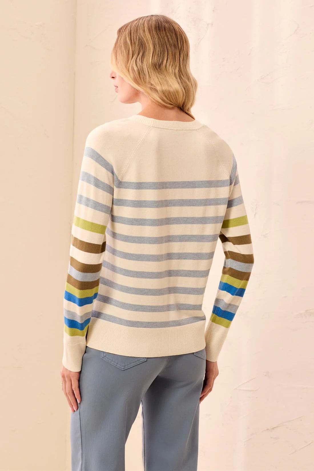 Long Sleeve Stripe Sweater
