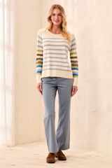 Long Sleeve Stripe Sweater