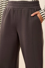 Pull On Wide Leg Joggers