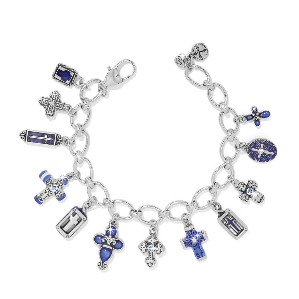 Unity Cross Charm Bracelet