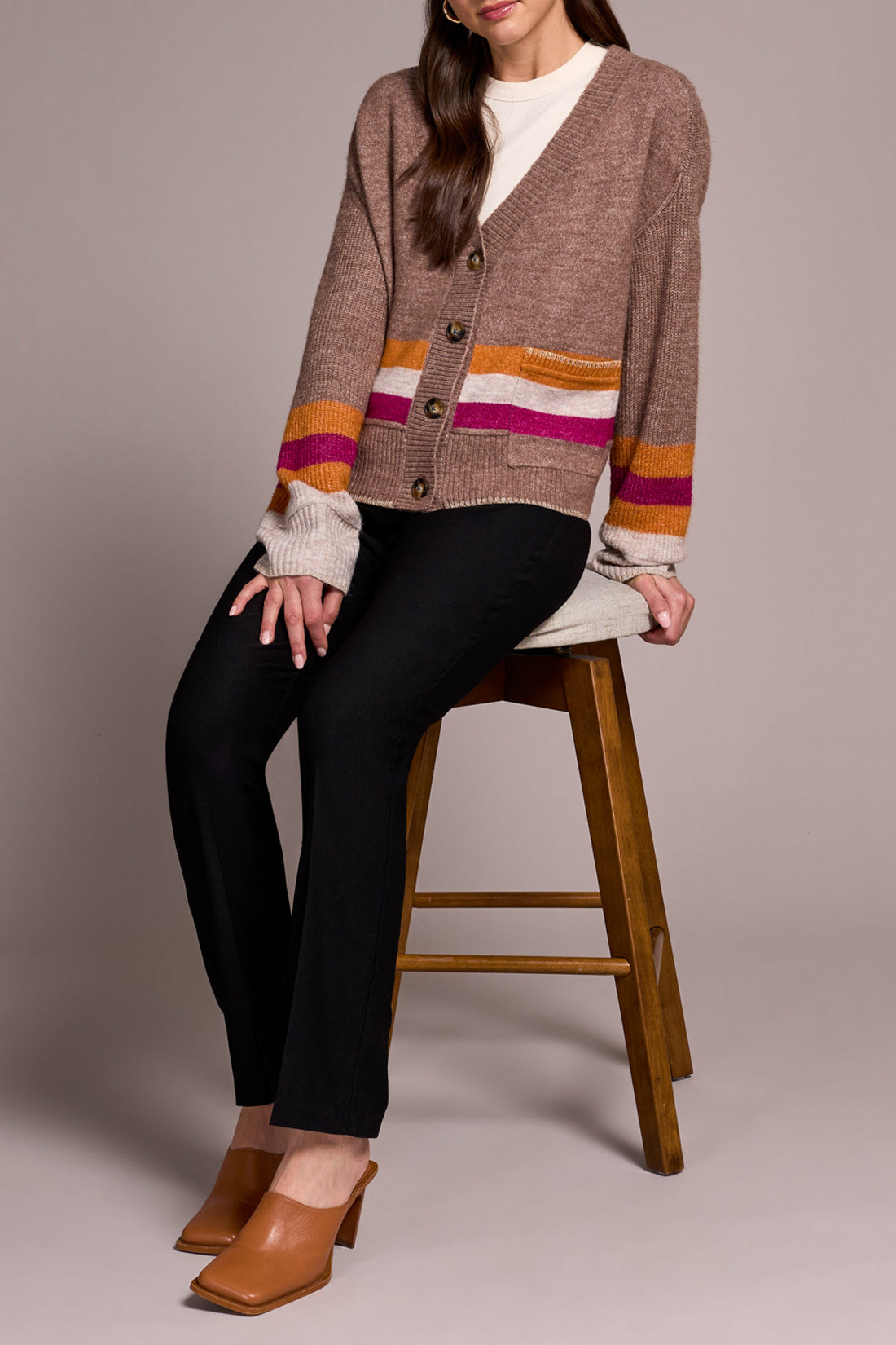 Sweater Cardigan w/ Pockets