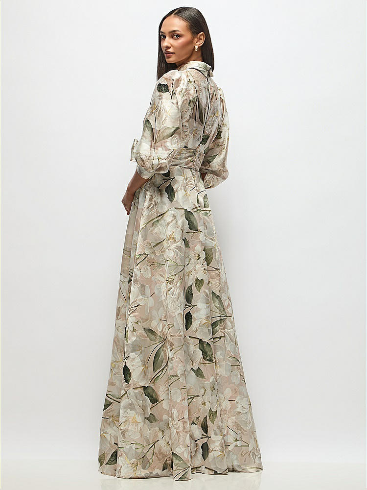 Metallic Jacquard Dress