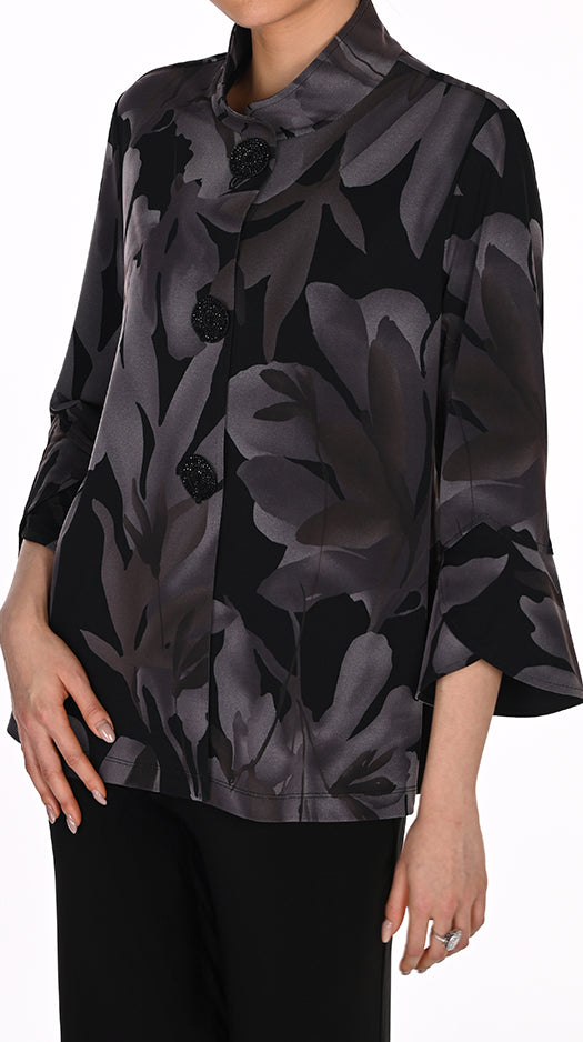Floral Knit Jacket