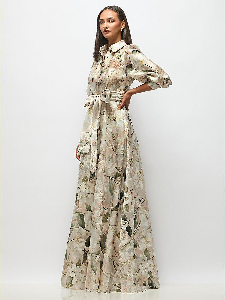 Metallic Jacquard Dress