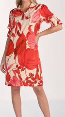 Floral Puff Sleeve Dress