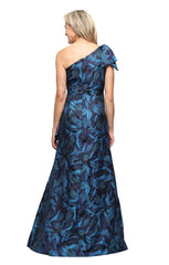 Jacquard Dress with Bow