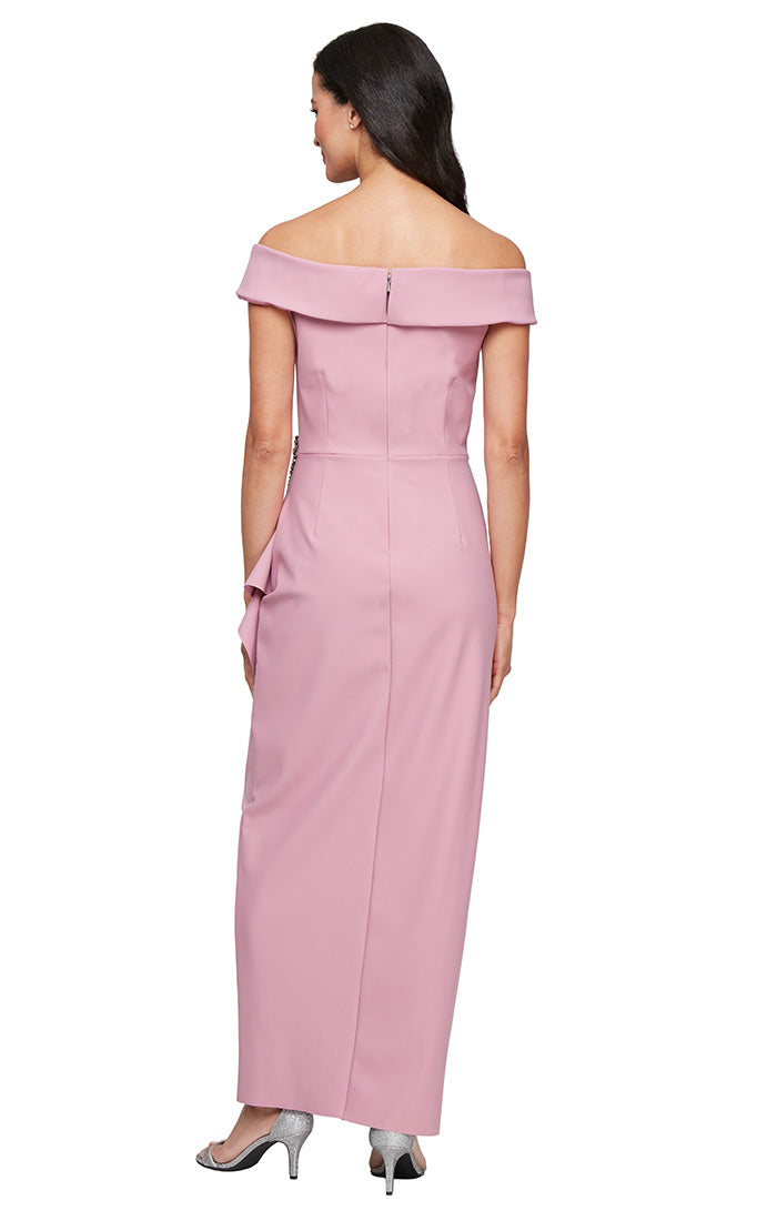 Off the Shoulder Contour Dress