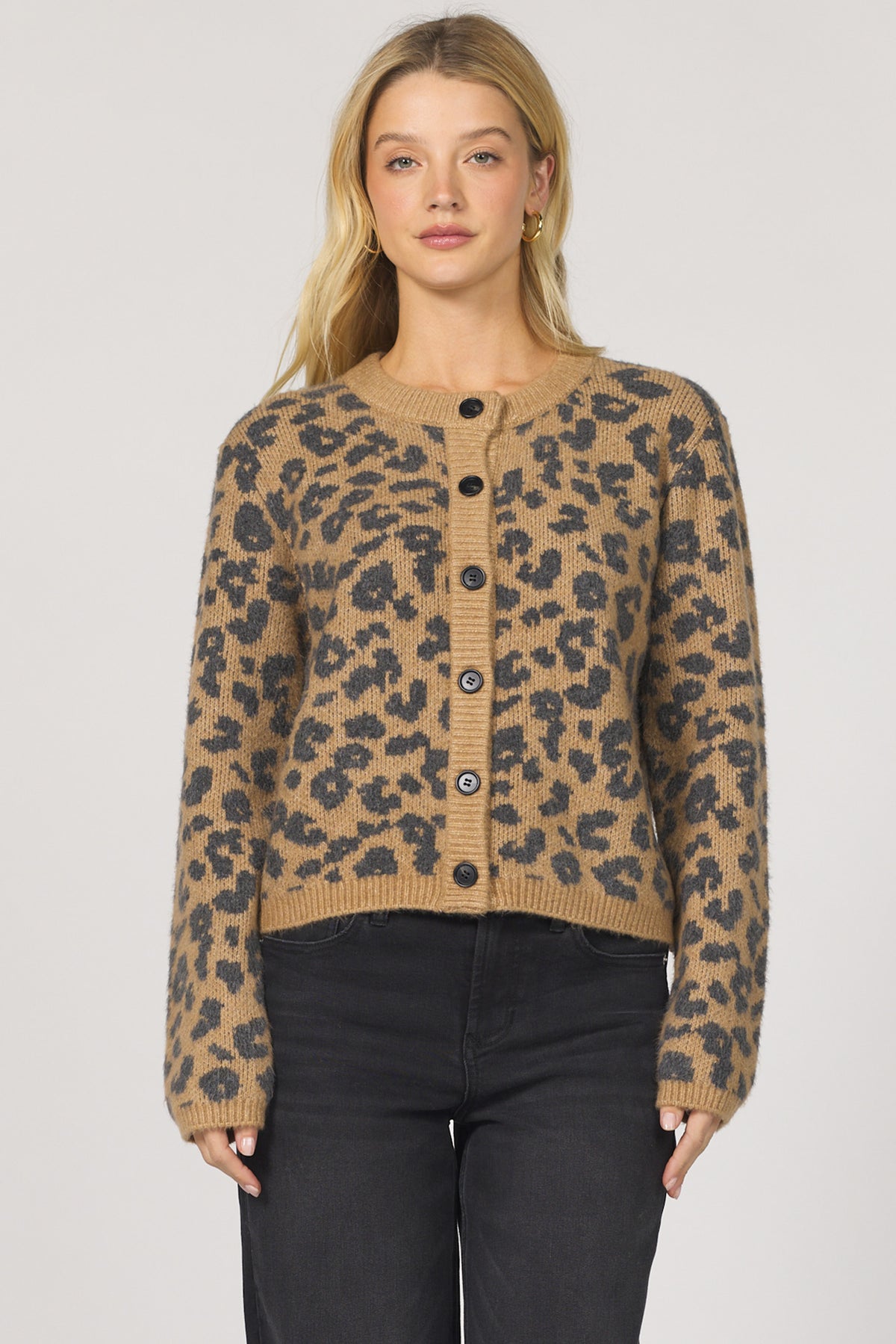 Amina Animal Print Sweater