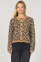 Amina Animal Print Sweater