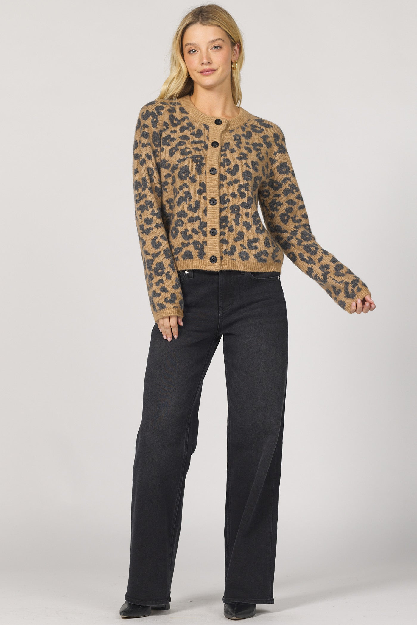 Amina Animal Print Sweater