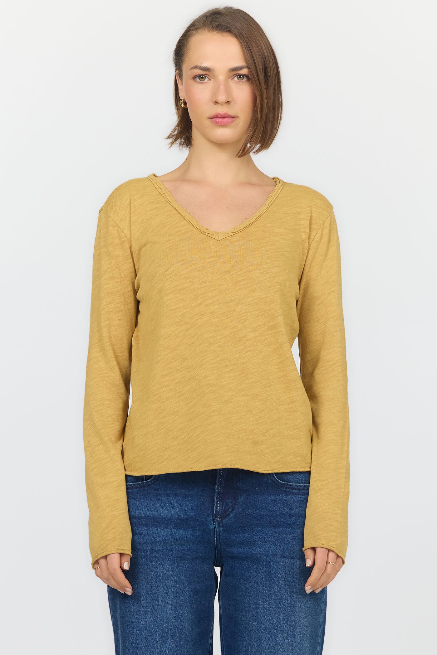 Vanya L/S Vneck Tee