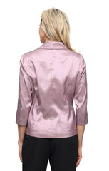 Taffeta Blouse with Collar