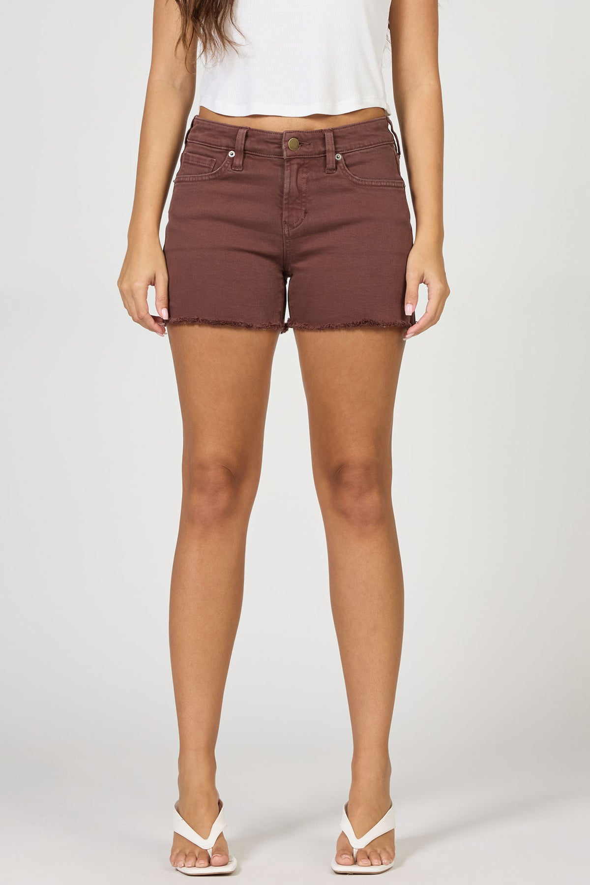 Gigi Raw Hem Shorts