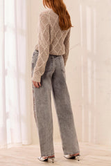 Brooke Embellished Straight Jean